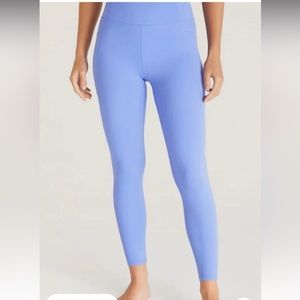 Z Supply Active Blue 7/8 Ankle Leggings in Size Large